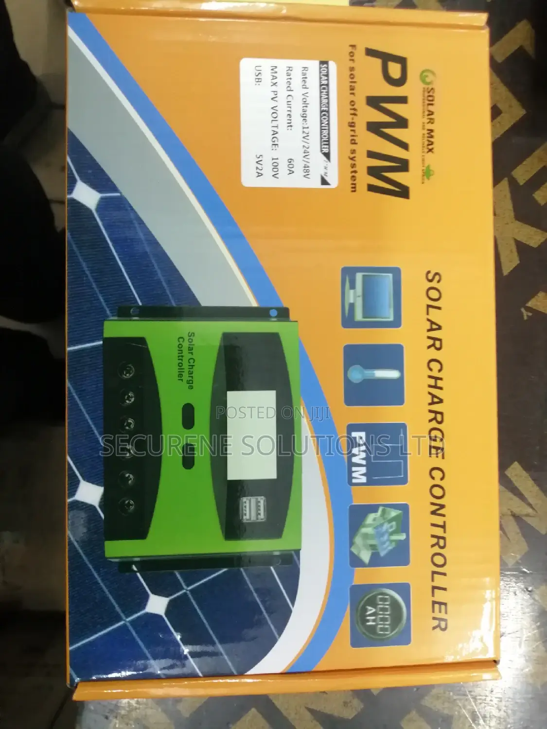 Solarmax Solar Charge Controller 60 Amps