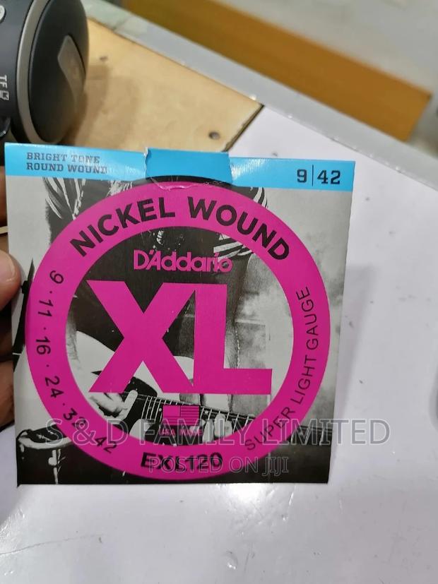 D'addario Nickel Wound Electric Guitar Strings. - main view