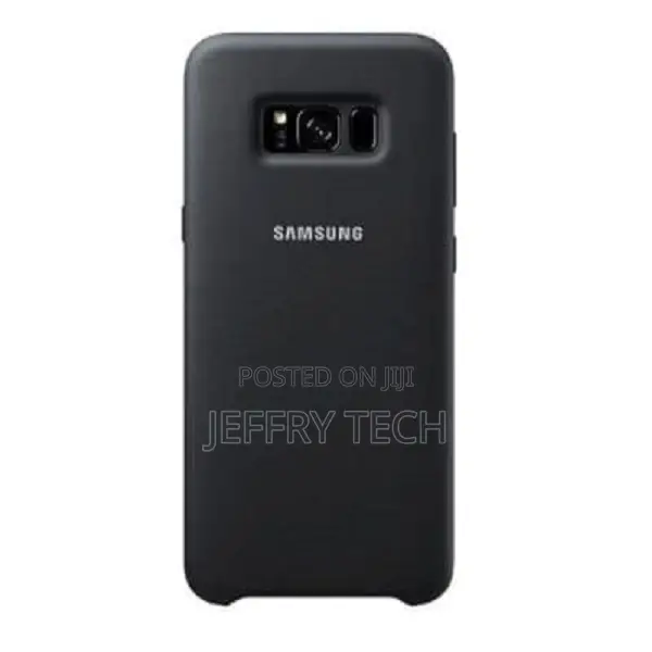 Silicone Back Case for Samsung Galaxy A7 2017 - Black