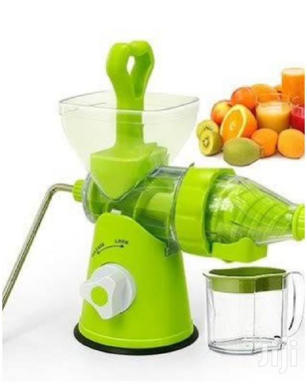 Manual Blender - main view