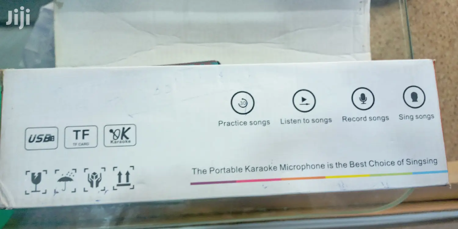 V8 Wireless Bluetooth Portable Karaoke Microphone