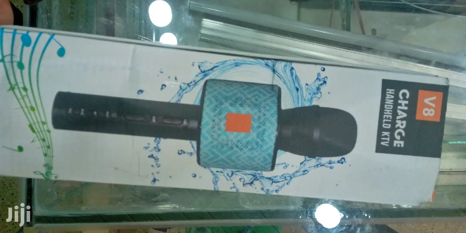 V8 Wireless Bluetooth Portable Karaoke Microphone