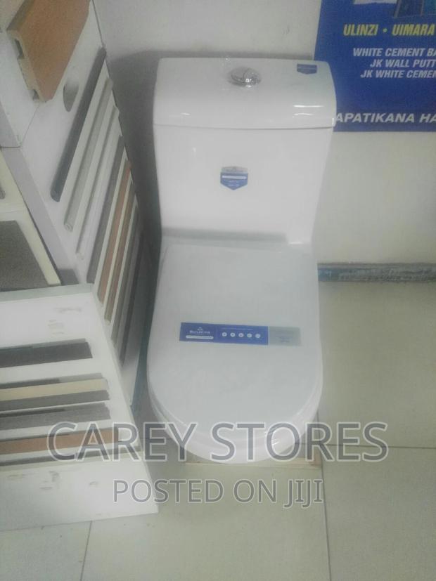 Closed Couple Toilet - main view