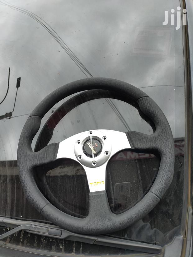 Steering Wheel Silver Momo