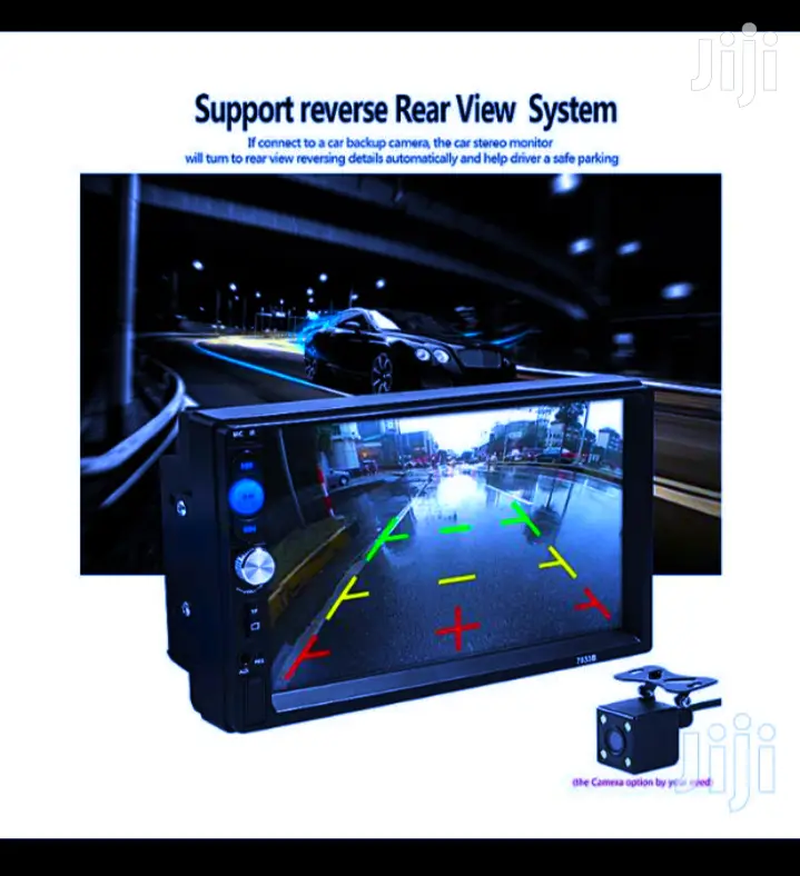 New Double Din Car Universal Radio With Bluetooth, Usb, Fm Radio..