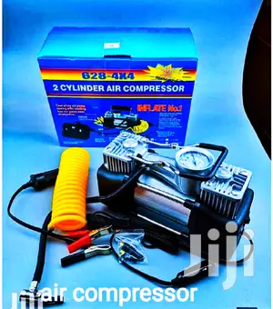 New Car Two Cylinder Air Compressor, Free Delivery Within Nairobi Town