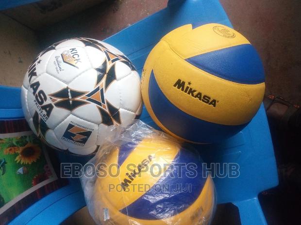 Original Imported Mikasa Footballs.PKC55 BR And NC5 - thumbnail 2