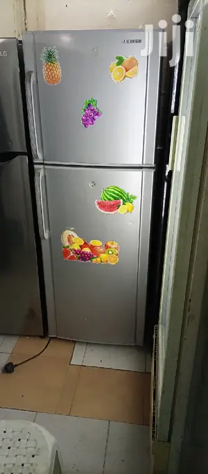 Silver Samsung Fridge