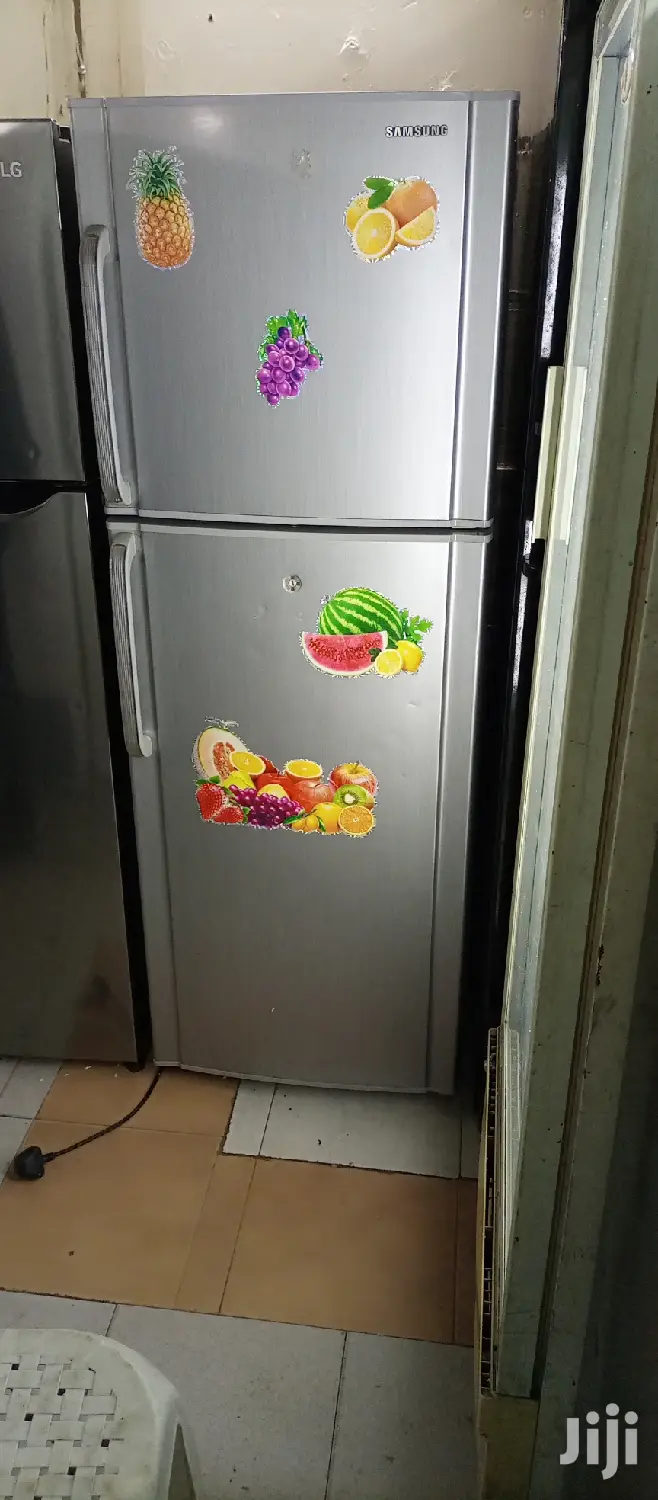 Silver Samsung Fridge