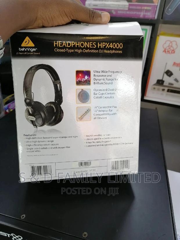 Behringer Headphones Hpx4000