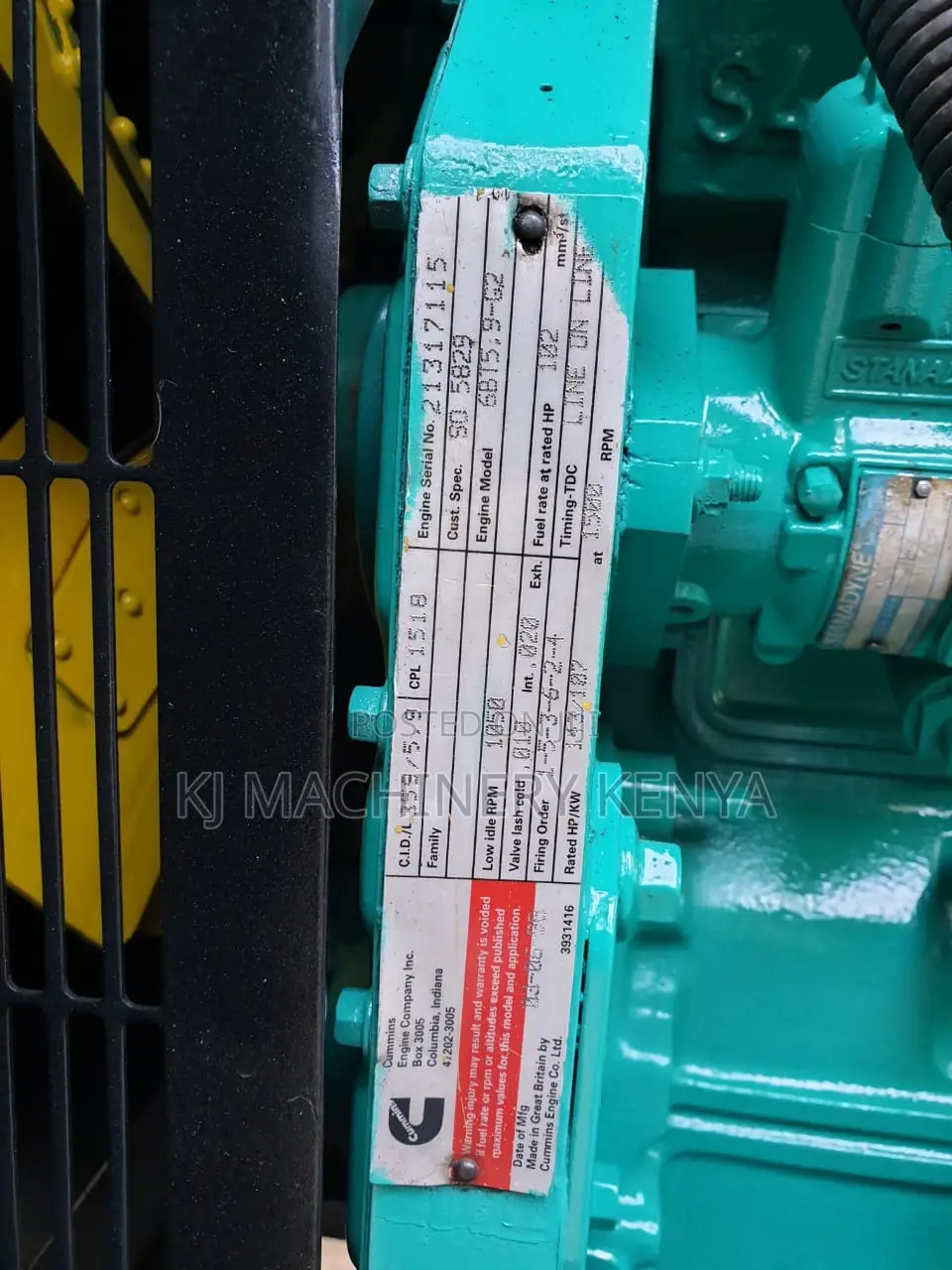 100kva Used Diesel Power Generetor