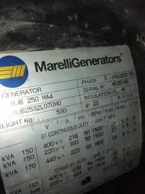 150kva Perkins Power Generator (Used) For Sale
