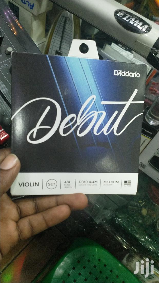 d'Addario Debut Violin String Set - main view