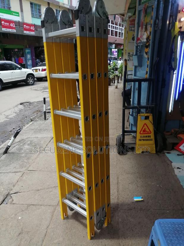 Fibre Glass 24ft Multipurpose Ladder - thumbnail 5
