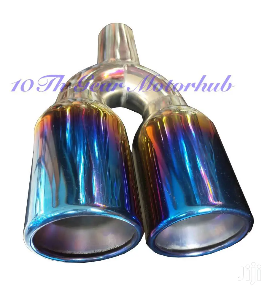 Car Exhaust Double Tip HKS Without Sound