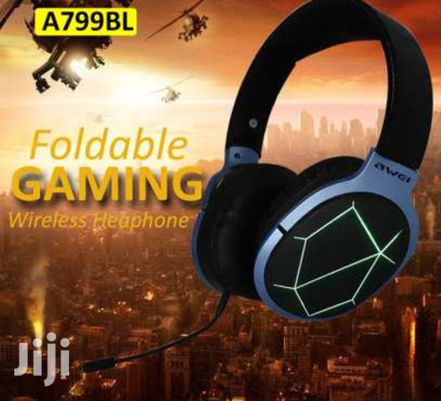 Awei A799 Bl Foldable Wireless Gaming Headphones. - thumbnail 2