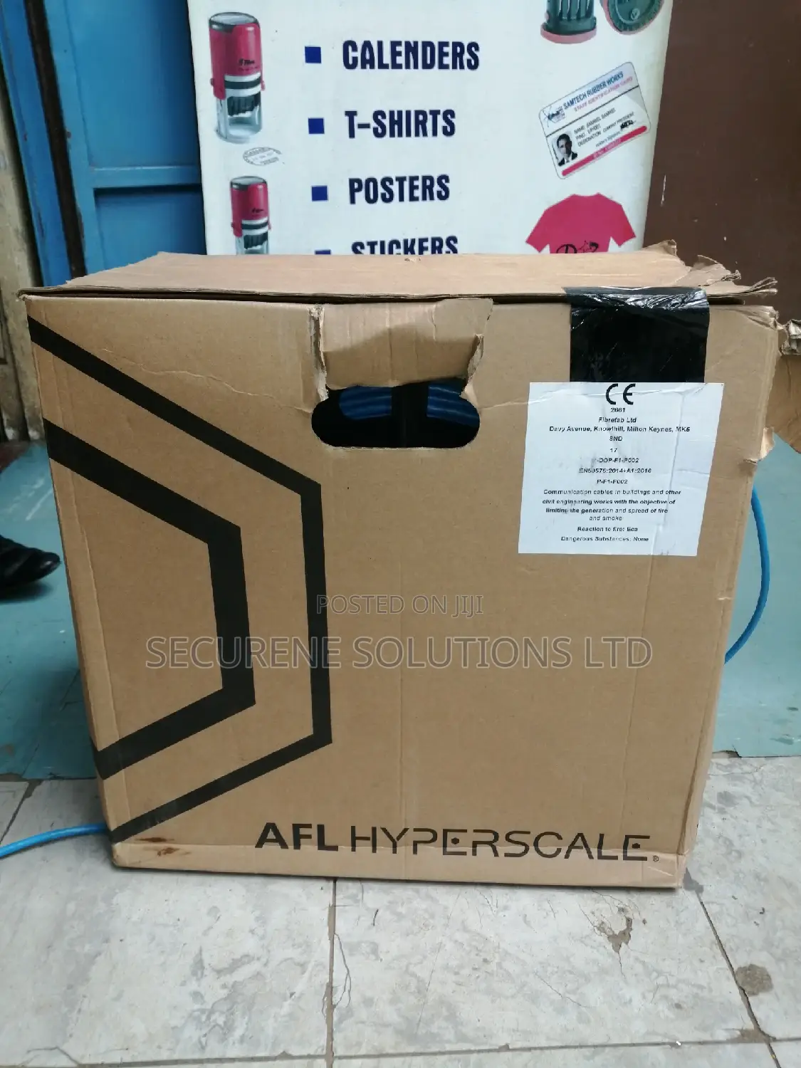 Cat 6 U/Utp PVC Cable Afl Hyperscale 305M