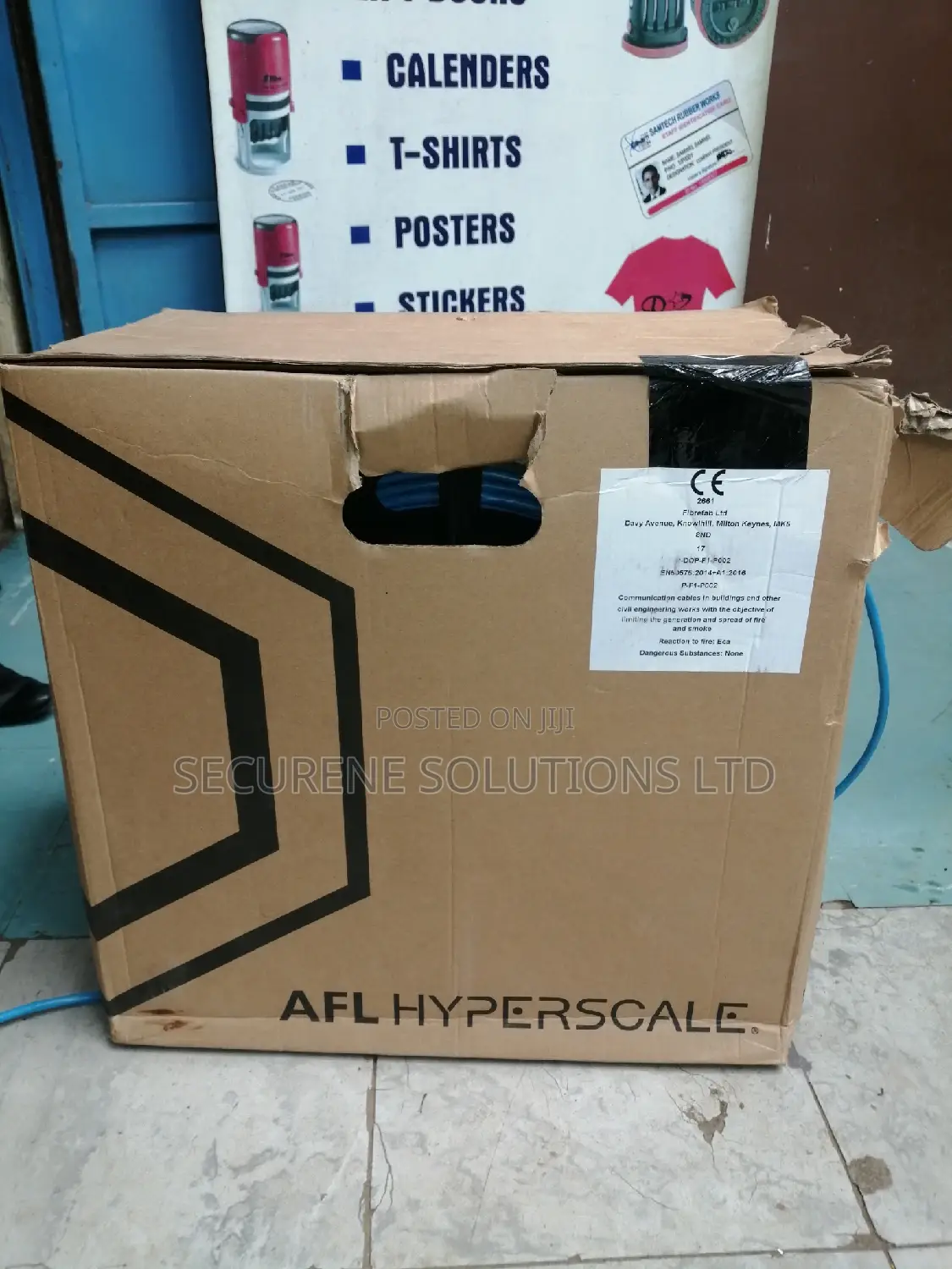 Cat 6 U/Utp PVC Cable Afl Hyperscale 305M