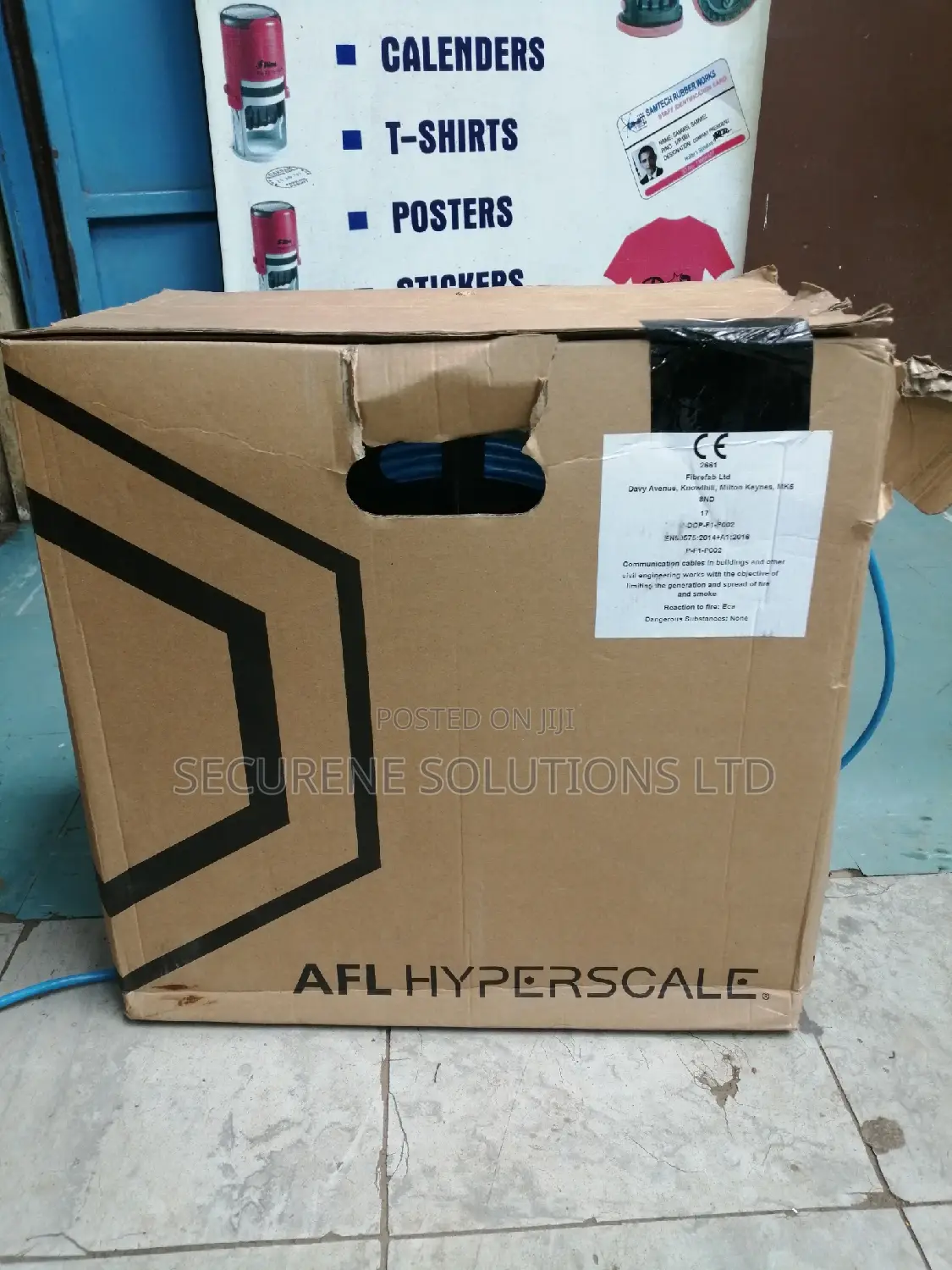 Cat 6 U/Utp PVC Cable Afl Hyperscale 305M
