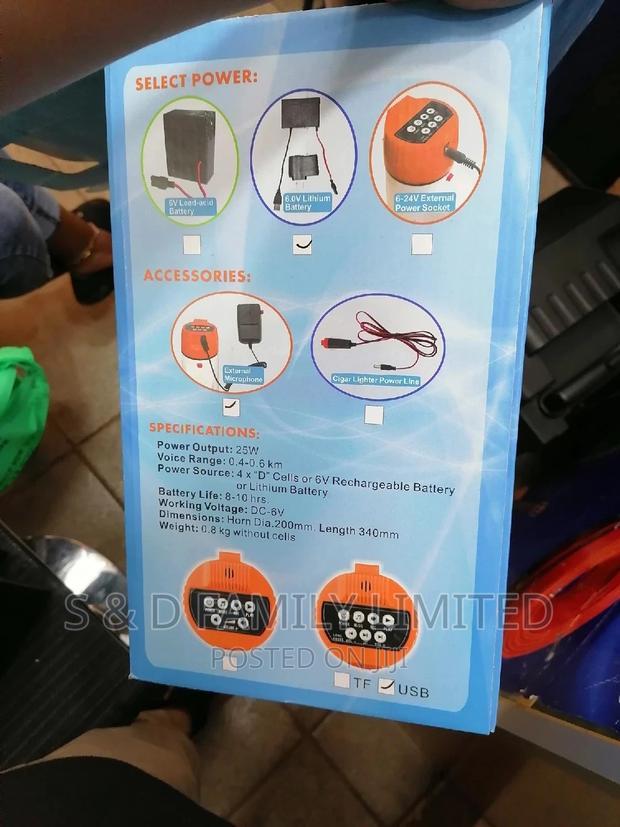 Handheld Rechargeable Megaphone - thumbnail 2