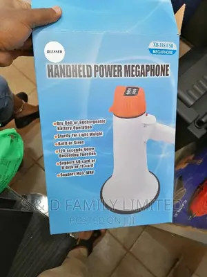 Handheld Rechargeable Megaphone