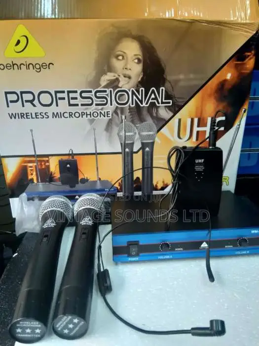 Behringer 3 In 1 Wireless Microphone