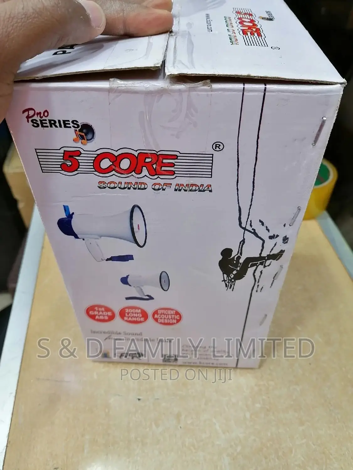 5 Core Megaphone With Rechargeable Battery