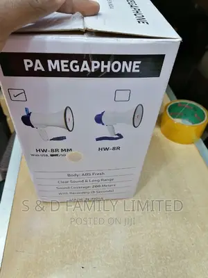 5 Core Megaphone With Rechargeable Battery