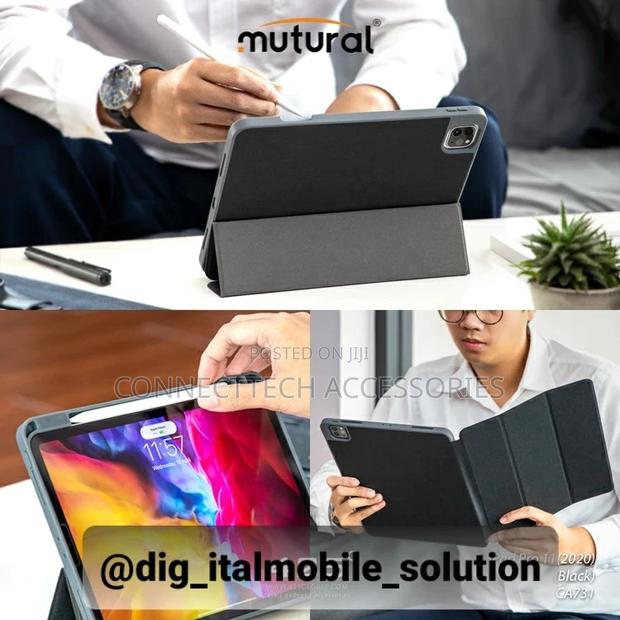 Apple iPad Pro 11-inch(2020)Mutural PU Leather Case With Pencil Holder - thumbnail 4