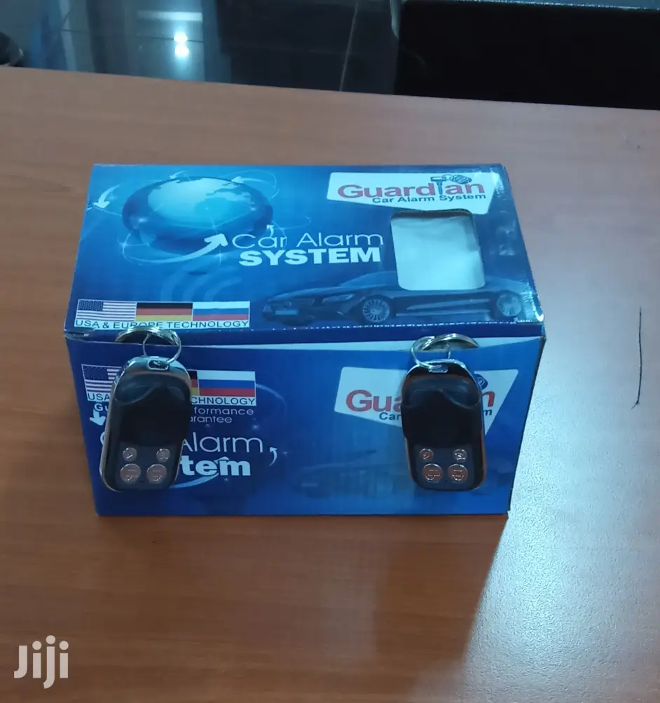 New Guardian Car Alarm With Cut Off, Free Installation.