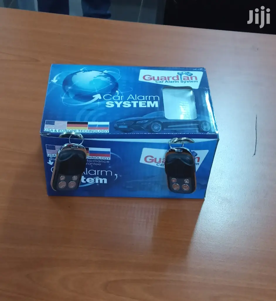 New Guardian Car Alarm With Engine Cut Off, Free Installation.