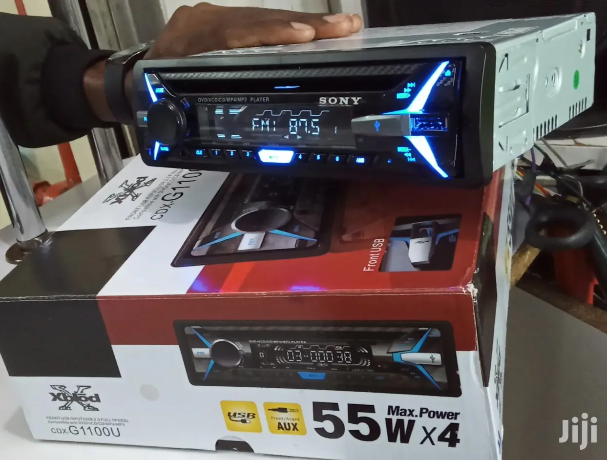 New Sony Car Stereo With Usb, Dvd, Aux...