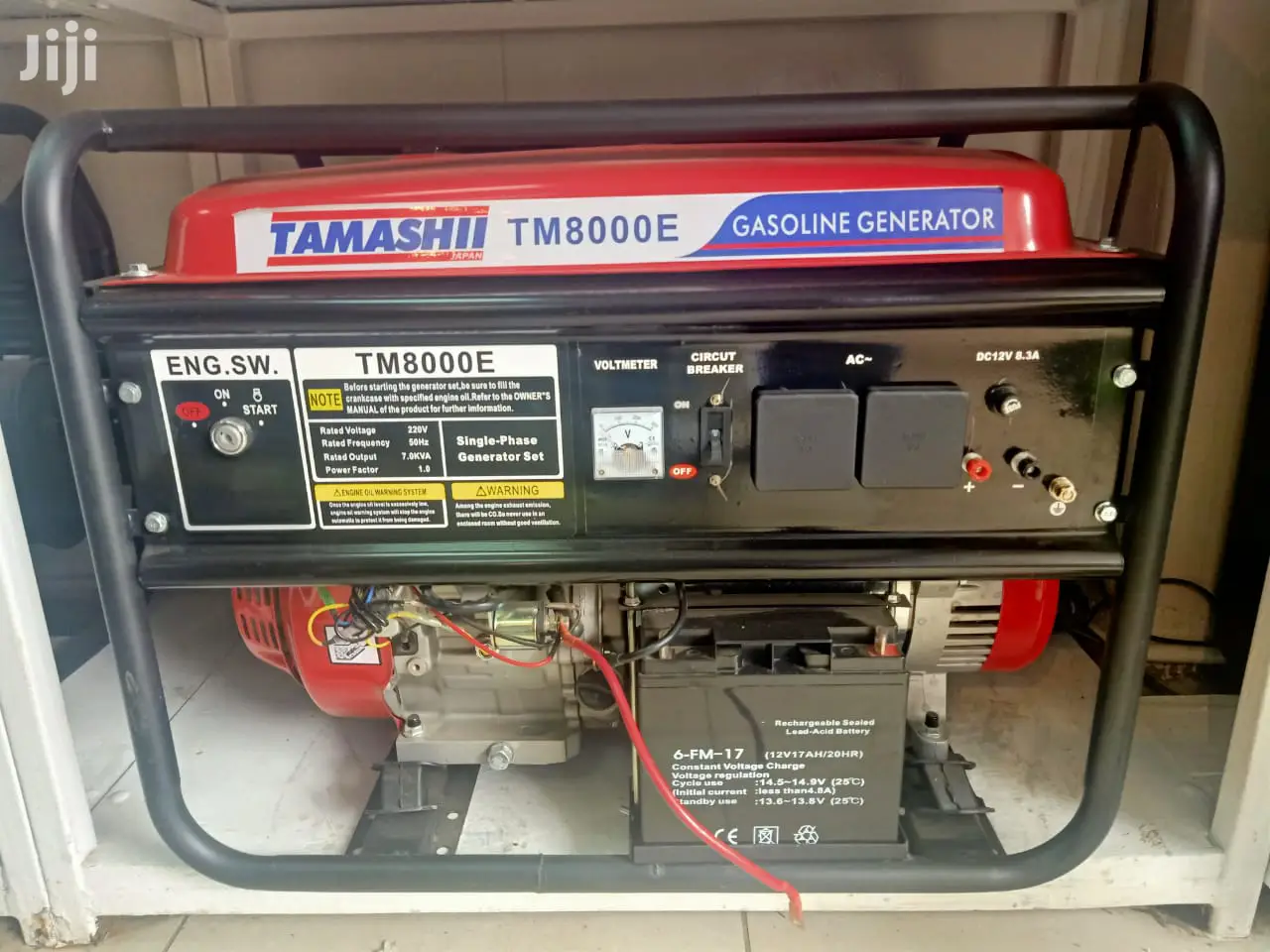 TAMASHI T800E 7.5kva Gasoline Generator