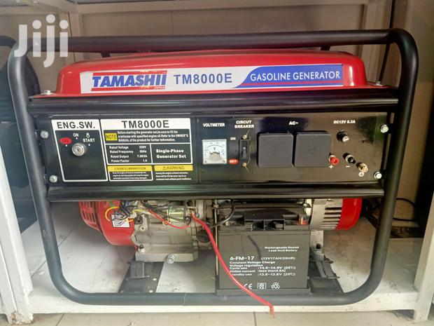 TAMASHI T800E 7.5kva Gasoline Generator