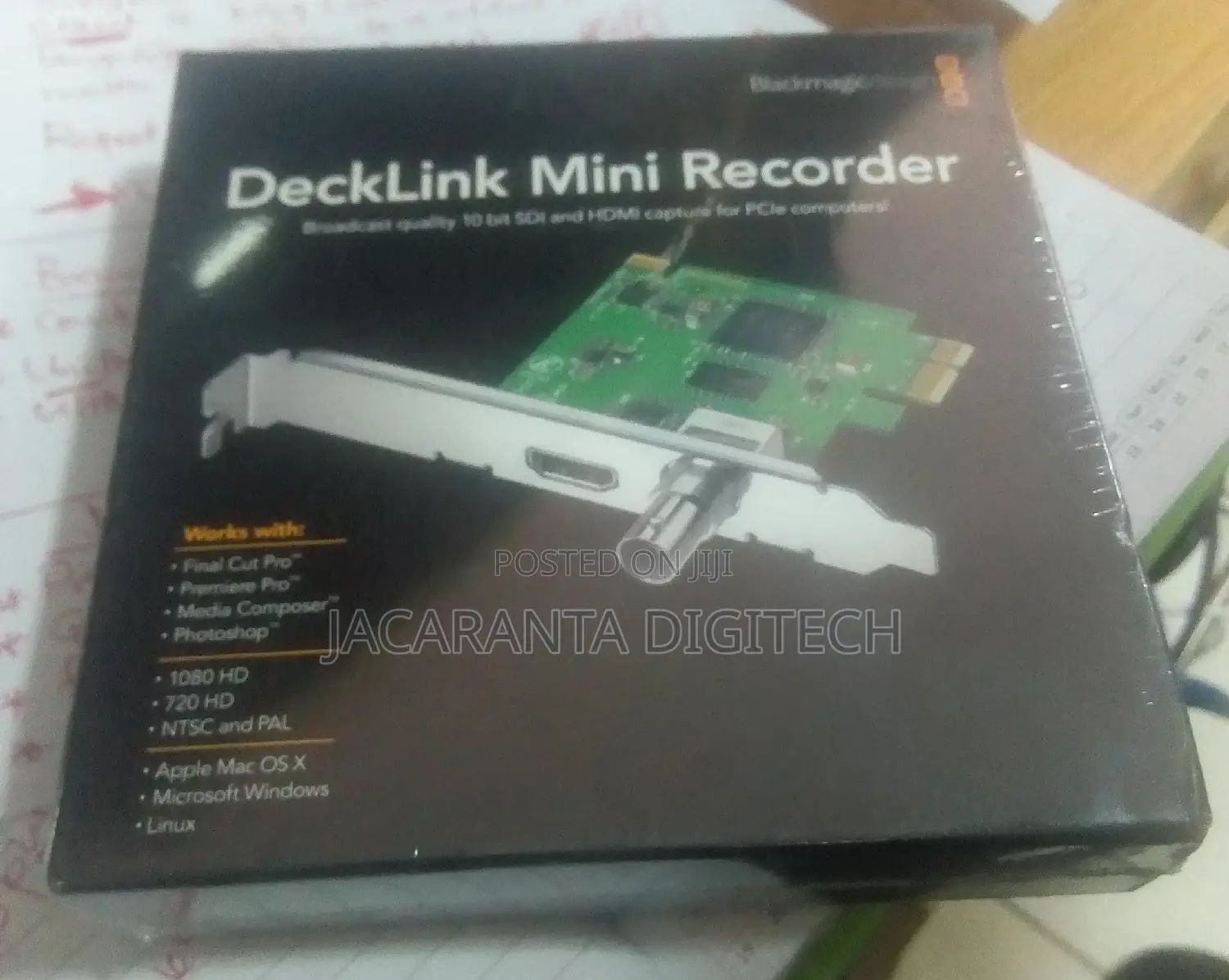 Black Magic Decklink Mini Recorder Hd