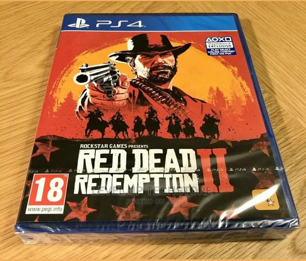 Red Dead Redemption 2 Ps4 Game New Sealed - main view