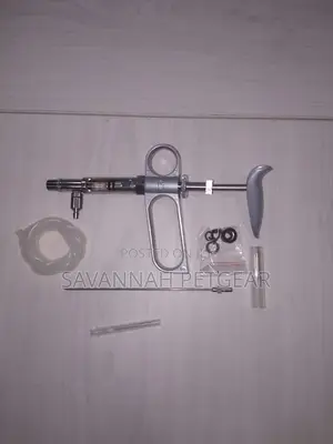 Automatic Syringe. Used For Mass Animal Vaccination Work.