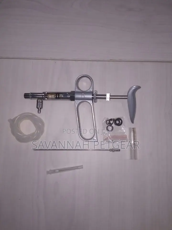 Automatic Syringe. Used For Mass Animal Vaccination Work.