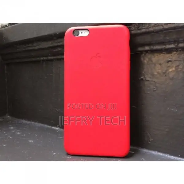 Silicone Leather Back Case for iPhone 6s Plus