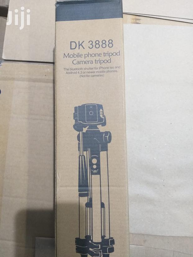 Dk3888 Mobile Phone/Camera Tripod Stand, Black