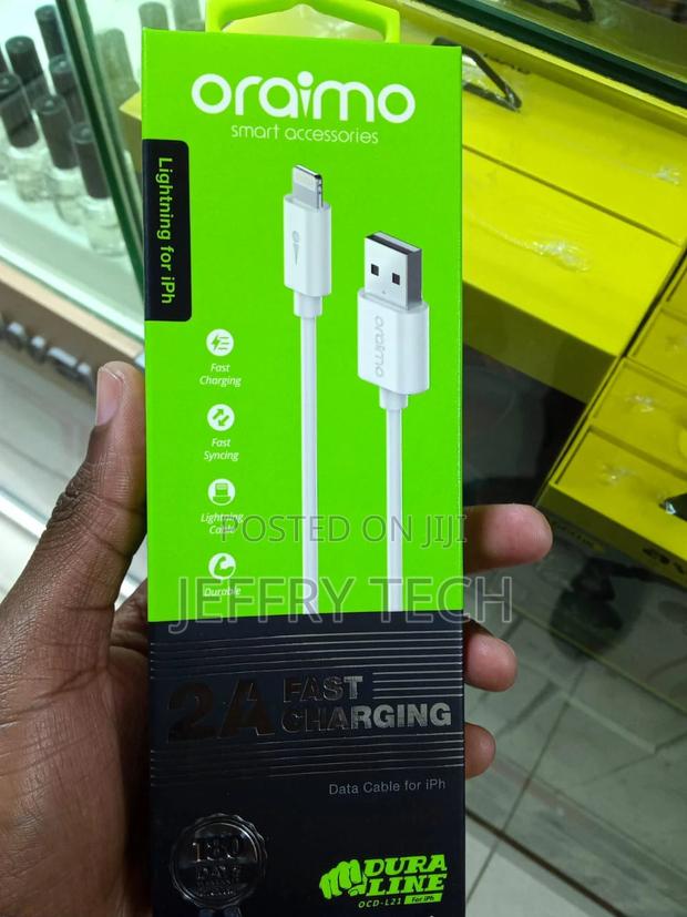 Oraimo iPhone 5/6/7/8 And iPhone X Cable - main view