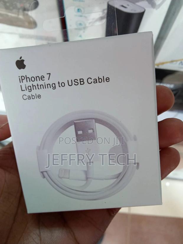 Lightening Charging Cable for iPhone - White - thumbnail 3