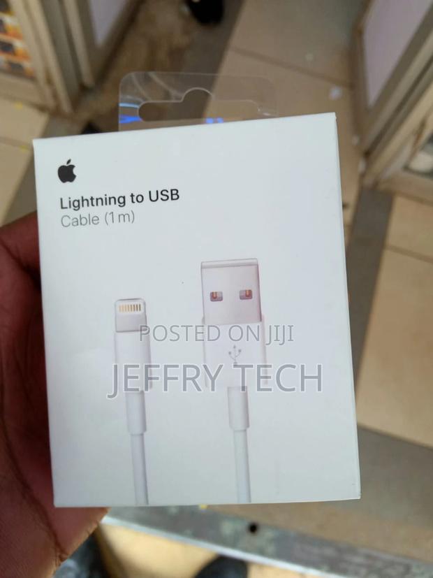 Lightening Charging Cable for iPhone - White - main view