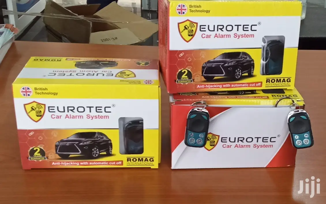 New Car Eurotec Alarm System With Cut Off, Free Installation.