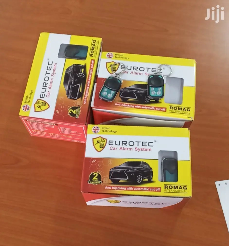 New Car Eurotec Brand Alarm System With Cut Off, Free Installation.