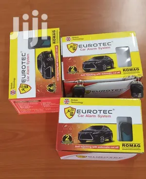 New Eurotec Car Alarm System With Engine Immobilizer, Free Installatio
