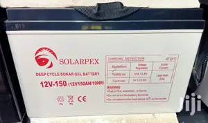 Original Solarpex Deep Cycle Sokar Gel 150ah Battery