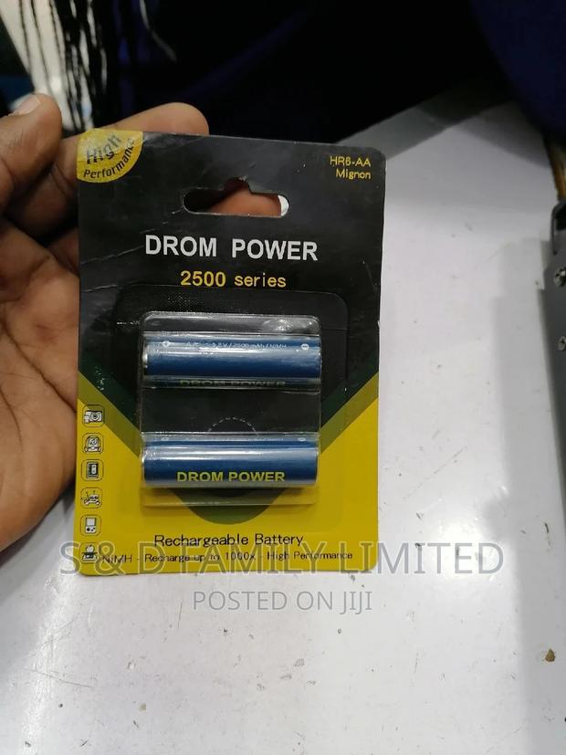 Drom Power AA Rechargeable Batteries - main view
