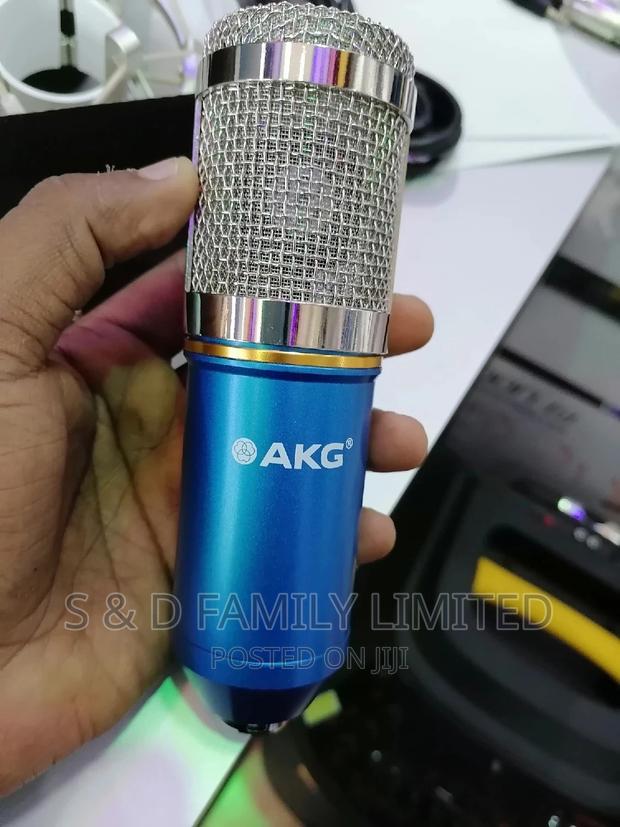 AKG Condenser Microphone ,Sponge Shock Mount - main view