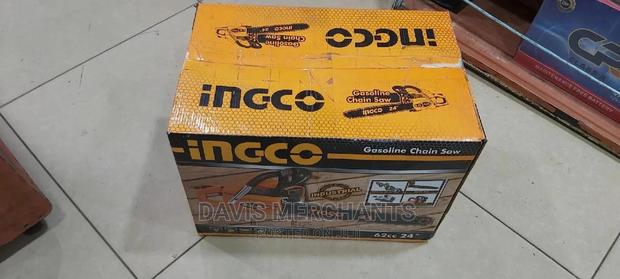 Ingco Gasoline Chain Saw 62cc 24"